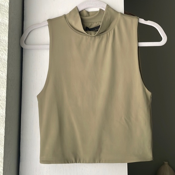 House of Harlow 1960 Tops - House of Harlow 1960 sage green top